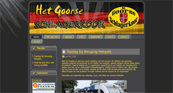 Desktop Screenshot of hetgoorseschlagerkoor.nl
