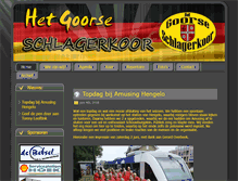Tablet Screenshot of hetgoorseschlagerkoor.nl